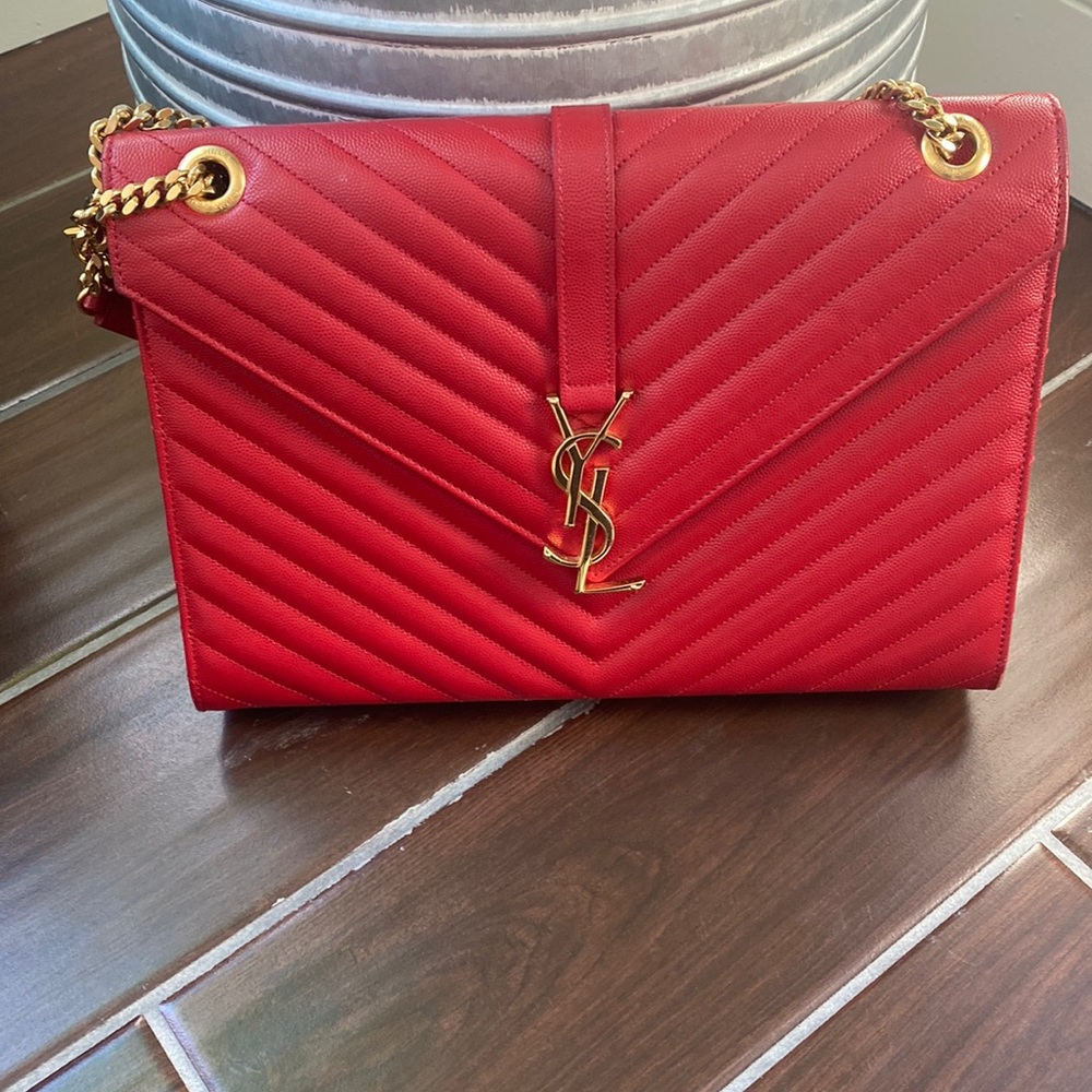 YSL BAG. Red